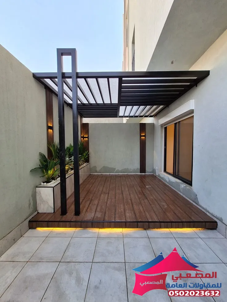 تركيب برجولات حدائق فخمة الرياض