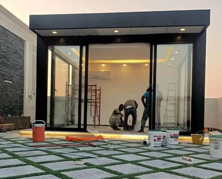 مجالس زجاجية فخمة